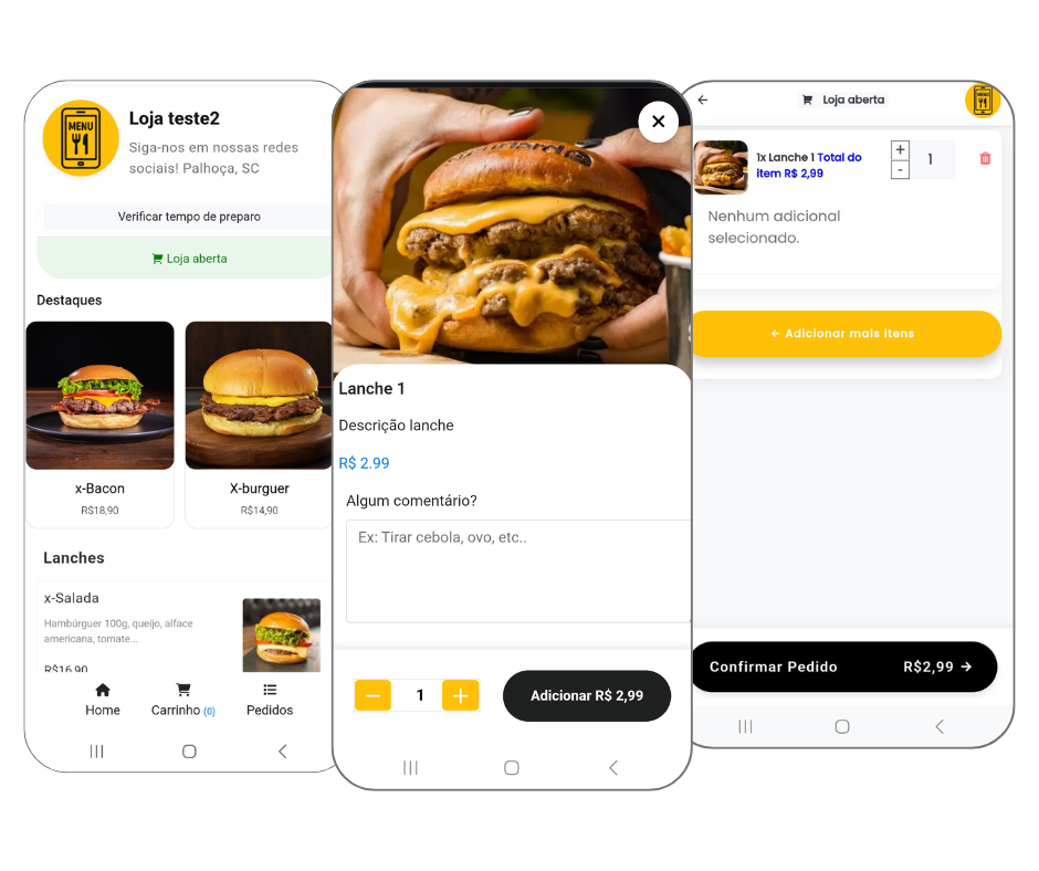 Sistema de gestão para restaurantes